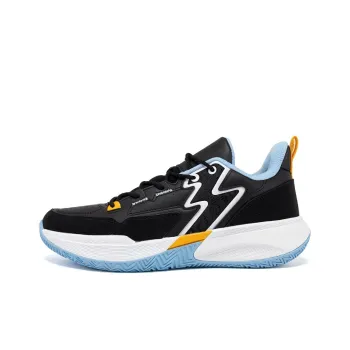 361° Cushioning Wear-Resistant Low-Top Basketball Shoes Men's Black Blue