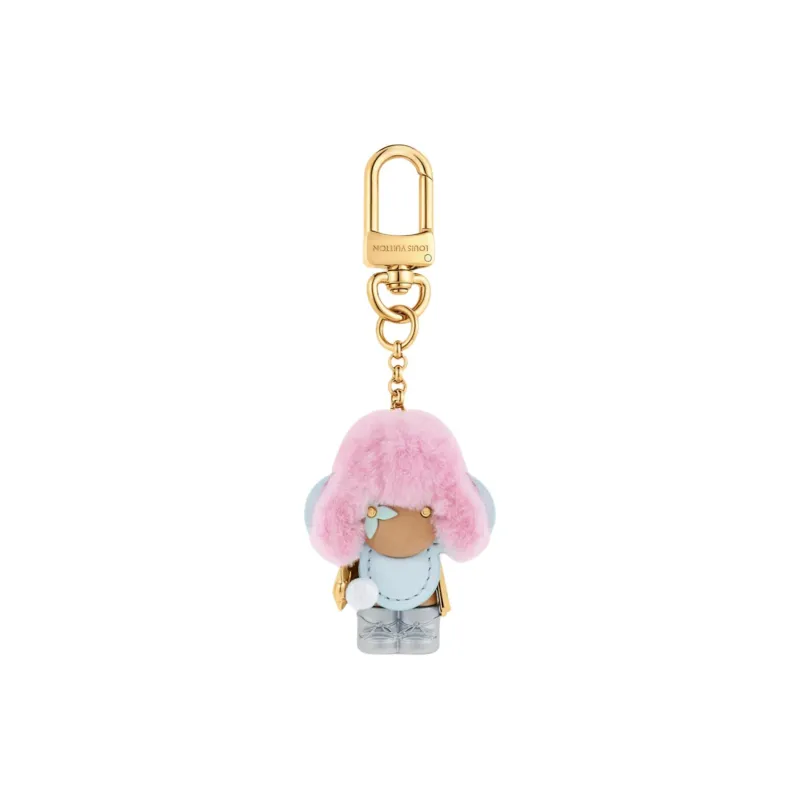 LOUIS VUITTON Cow Leather Keychains Women's Multicolor-0