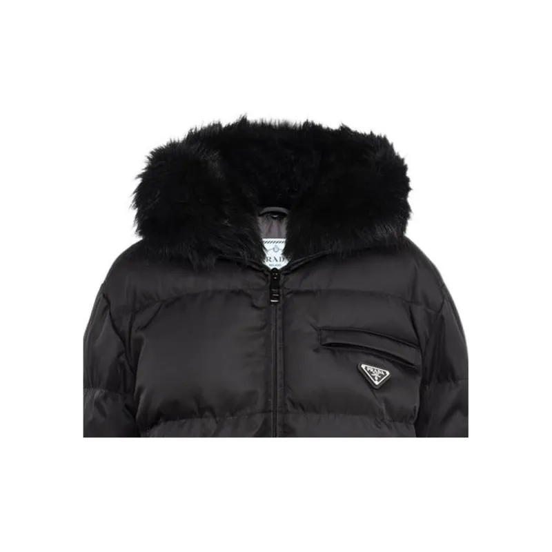 PRADA Re Nylon Gabardine Puffer Jacket-2
