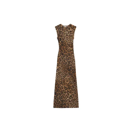 Stella McCartney Leopard Printed Sleeveless Dress
