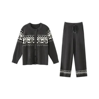 JINGYUN Deep Sleep 70 Series Pajama Set Women's Midnight Ash