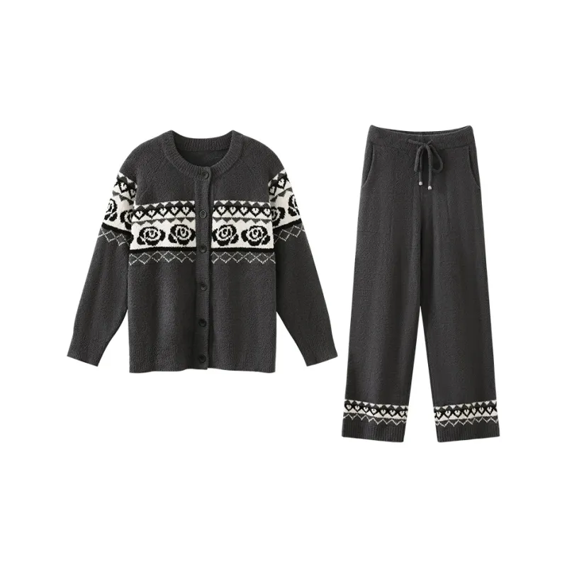 JINGYUN Deep Sleep 70 Series Pajama Set Women's Midnight Ash-0