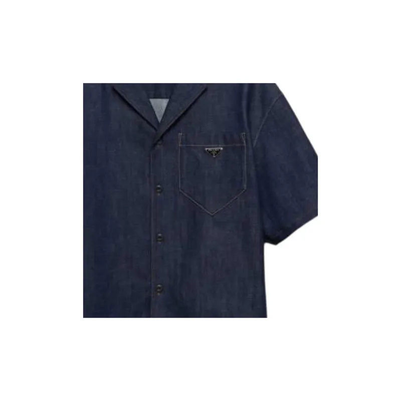 PRADA Shirts Men Navy-3