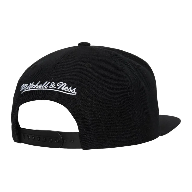 Mitchell & Ness Polyester, Wool Baseball Caps Unisex Black-1
