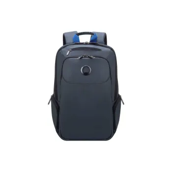 DELSEY Polyester Backpack Unisex Gray/Black