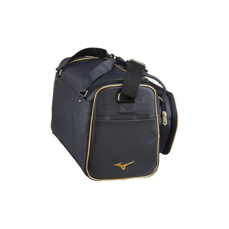 Mizuno Synthetic Leather Handbag Shoulder Bag Crossbody Bag Travel Bag Unisex Dark Blue-1