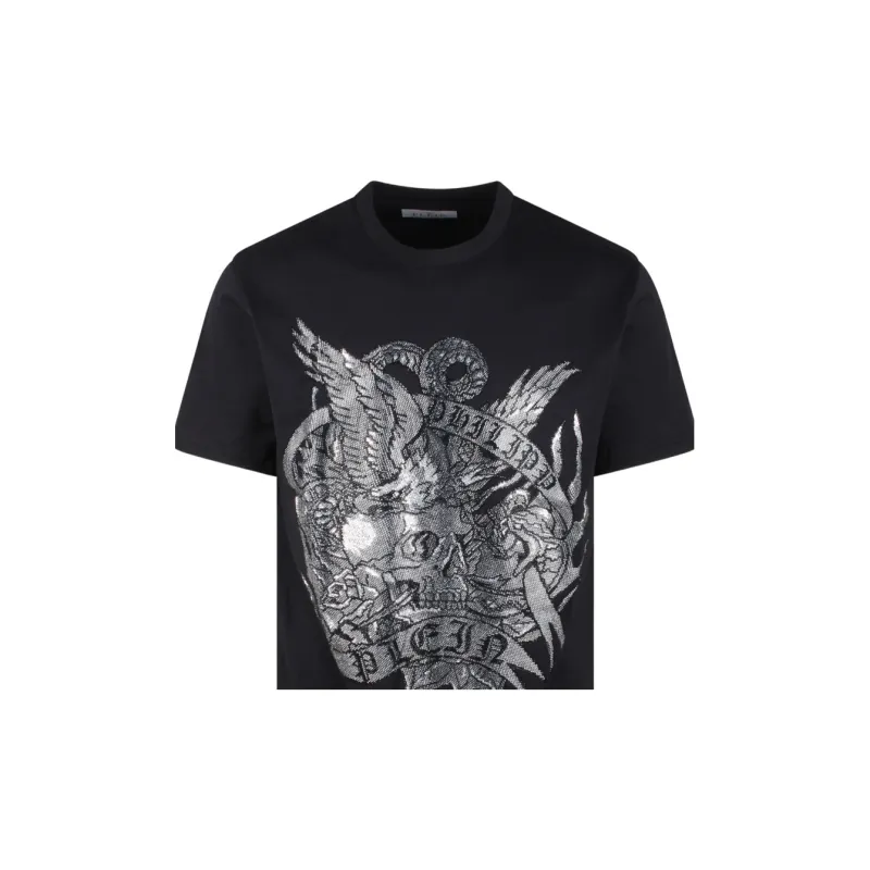 PHILIPP PLEIN Ss Tattoo Round Neck T Shirt-1