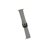 Light Gray/Goat Leather Strap with Silicone Strap