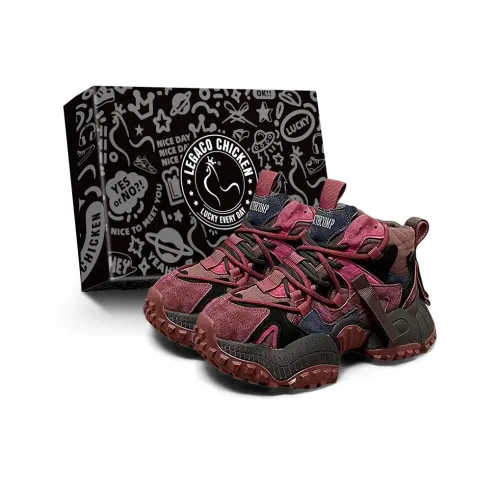 Legaco Chicken Anti Slip And Wear Resistant Height Increasing Mid Top Chunky Sneakers Men
s