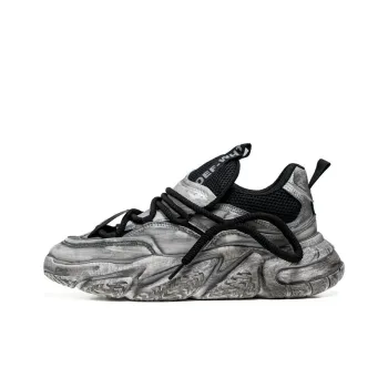 MABEL&CO Low Top Chunky Sneakers Men's Black