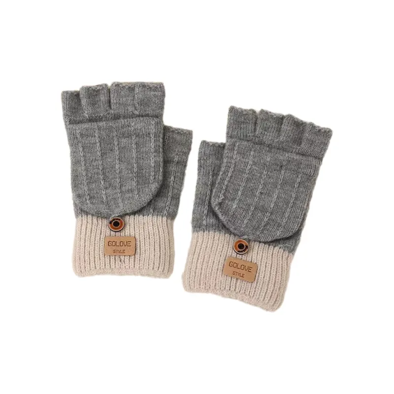 JKEM Cashmere Knit Gloves Unisex-4