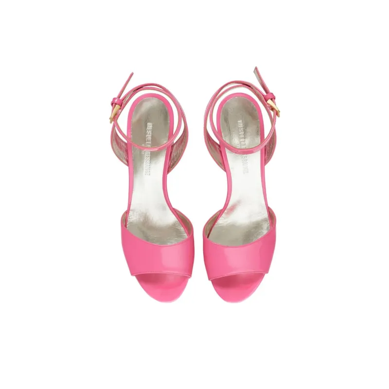 INES DE LA FRESSANGE One Strap Sandals 6.5cm Women's Pink-4