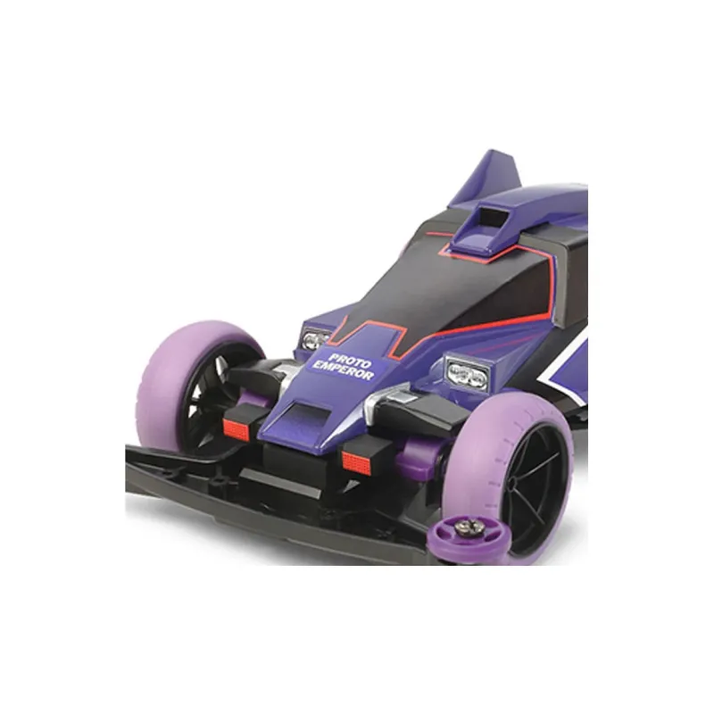 Tamiya DX Mini 4WD Car S2 4WD Little Rascal Assembled Models Purple-1