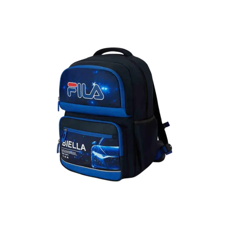 FILA Nylon Student Bag Men's Legend Blue-0
