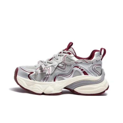 CAMEL Anti-Slip Wear-Resistant Low-Top Chunky Sneakers Women's