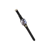 Fall Winter Woolen Camellia Strap-Black
