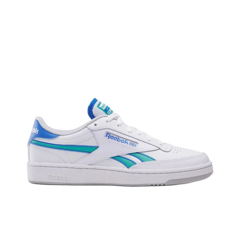 Reebok Club C Revenge 'White Kinetic Blue Green'-1