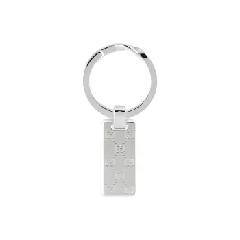 GUCCI 941 Silver Keychains Women's Silver