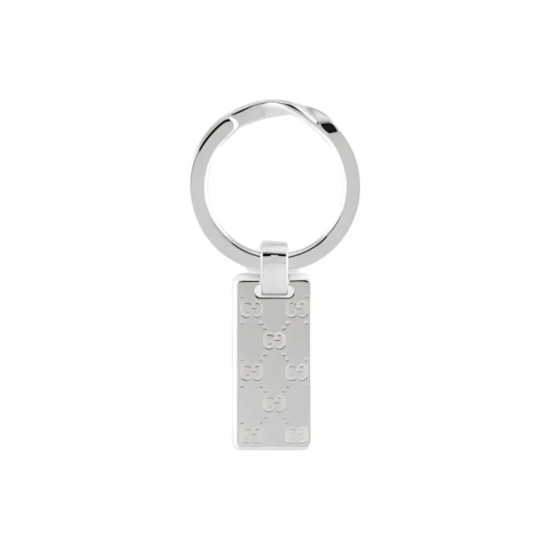 GUCCI 941 Silver Keychains Women's Silver-0