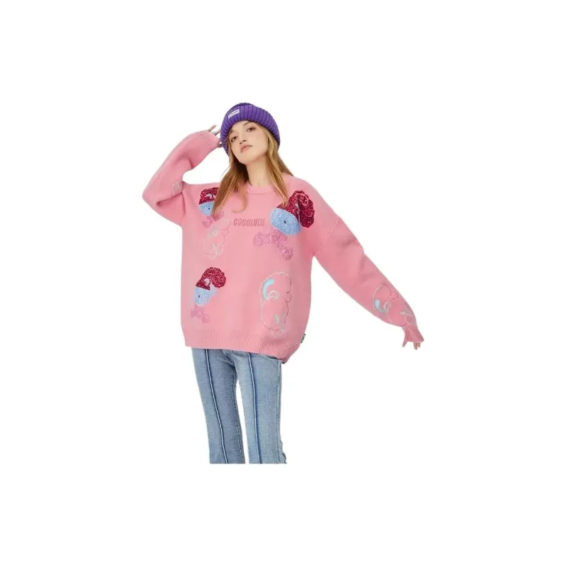 LALABOBO FW22 Sweater Women's Pink-2