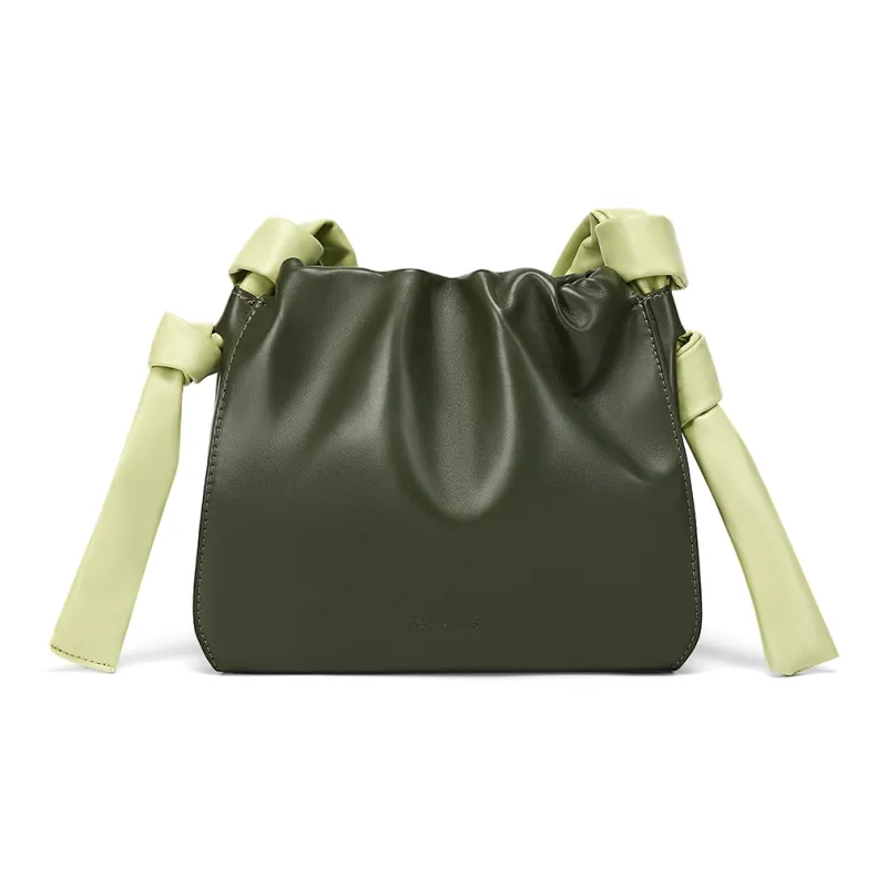 CORALDAISY Synthetic Leather Crossbody Cloud Bag Bucket Bag Shoulder Bag Women's Crescent White-10