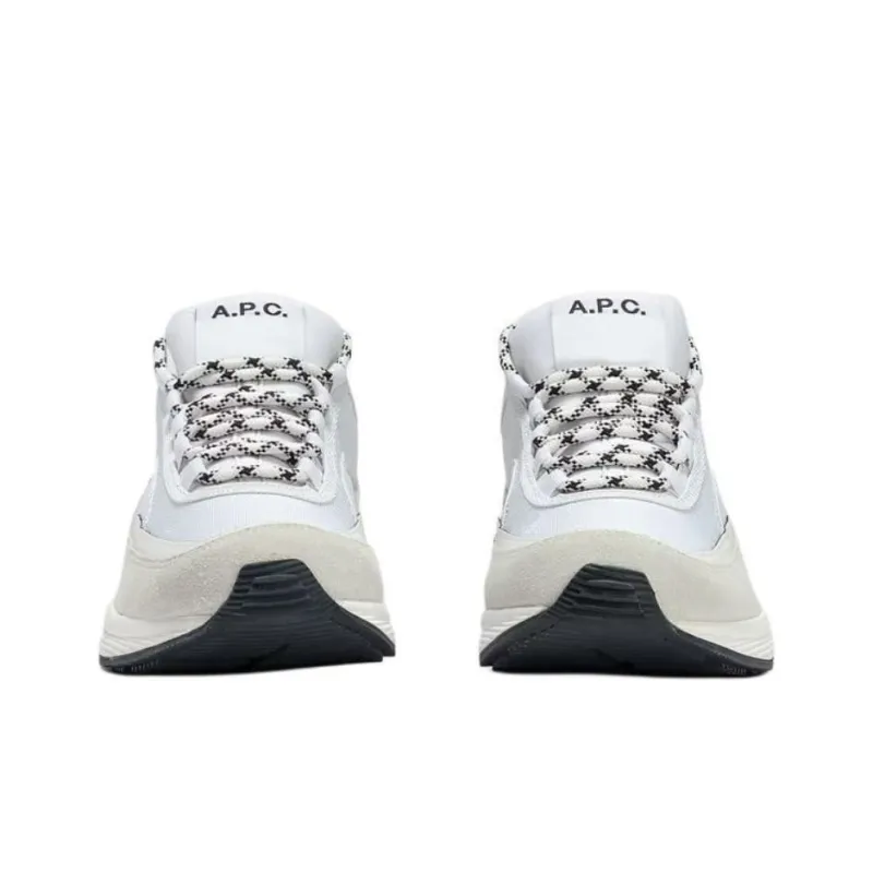 A.P.C Low-Top Casual Shoes Unisex White-4