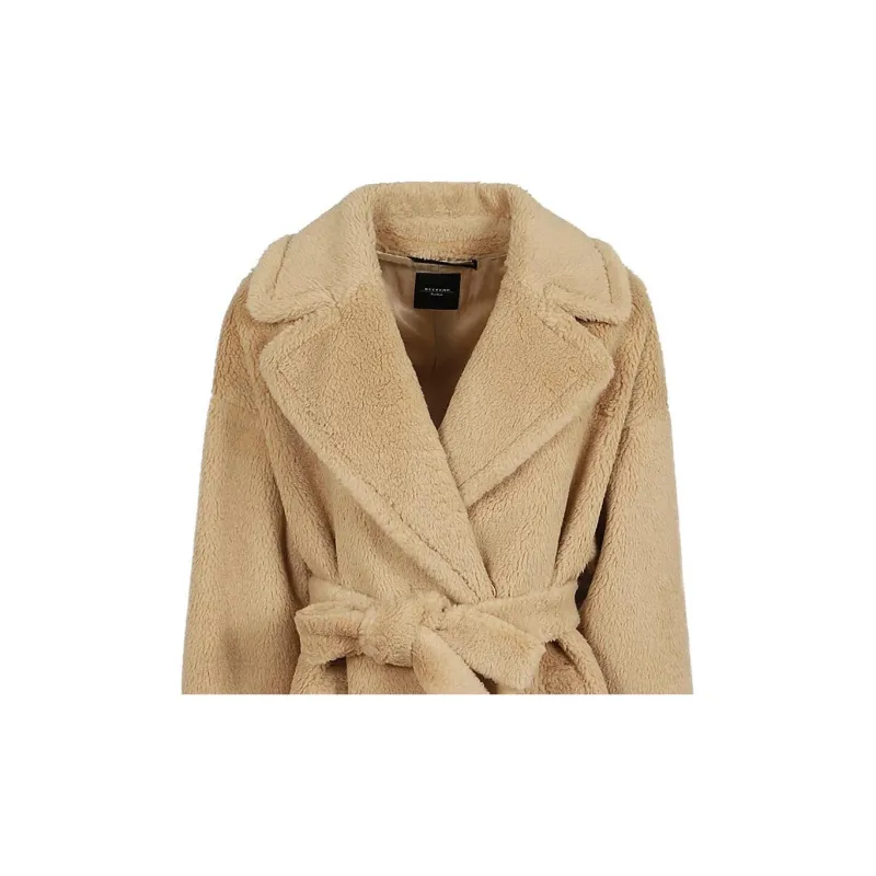 WEEKEND MaxMara Belted Long Sleeved Coat-2