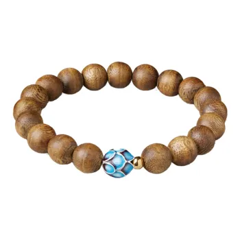 Moonstone Edge Agarwood Precious Wood Bracelets Unisex