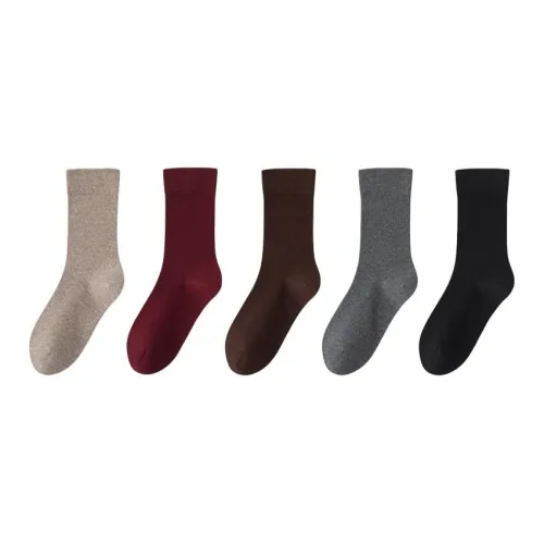 Thirteen day Season Mid Calf Socks Women's Combo Set