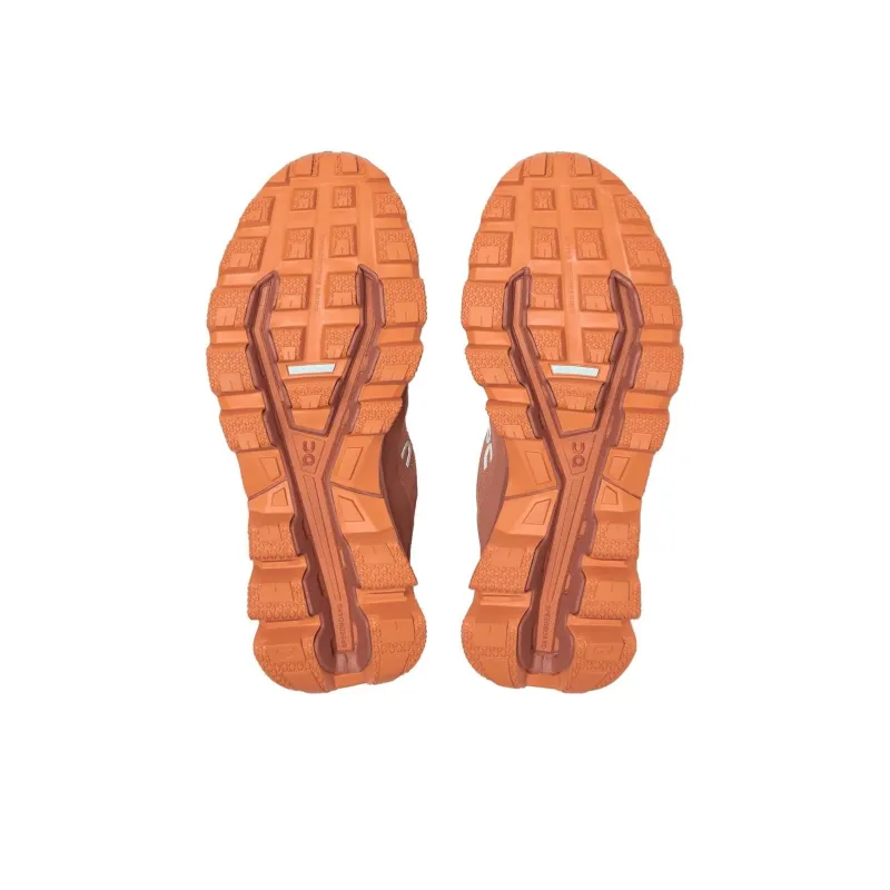 On Cloudventure Anti Slip Wear Resistant Low Top Casual Running Shoes Women's Dark Orange-5