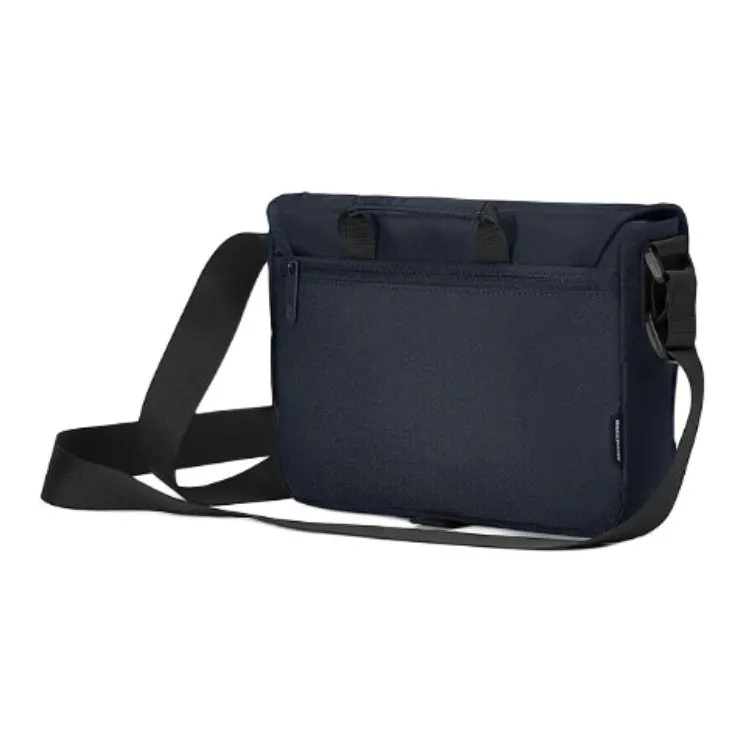 Skechers Fabric Messenger Bag, Shoulder Bag, Handbag Regular Unisex Eclipse Blue-3