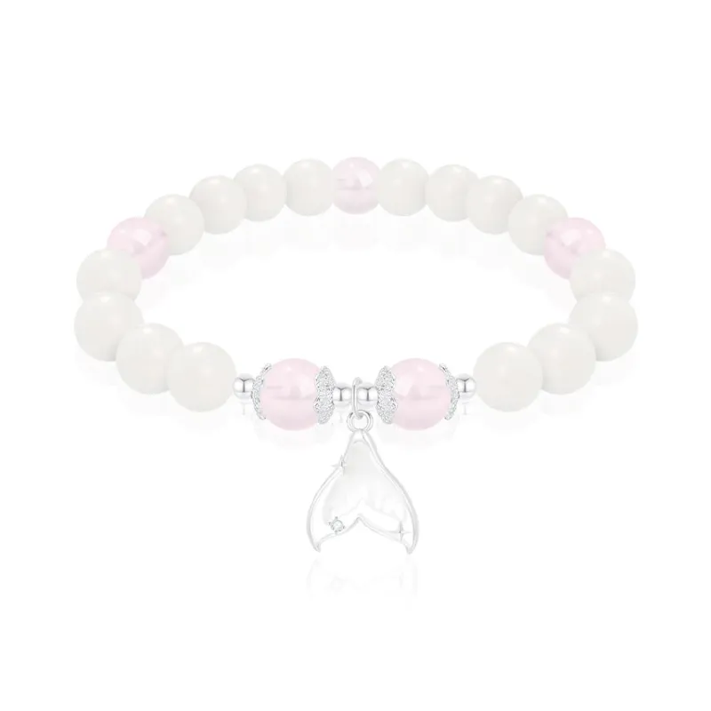 Thuban Ark White Jade Bodhi Bracelets Unisex-0