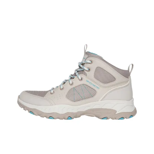 Skechers OUTDOOR Anti Slip And Wear Resistant Warm Mid Top Outdoor Shoes Women's Beige Brown