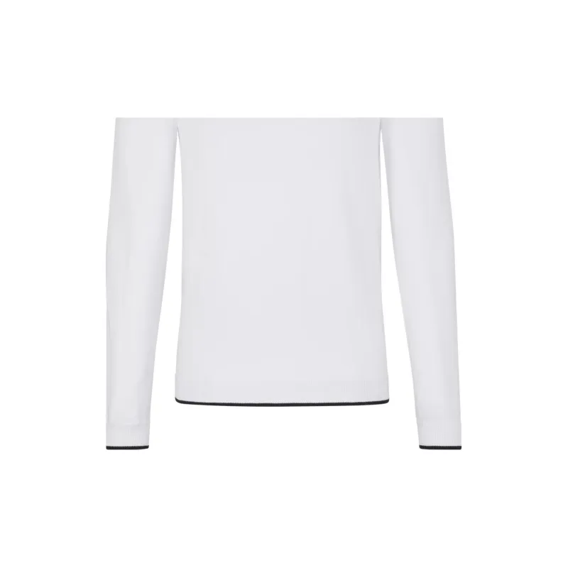 HUGO BOSS Sweaters Men White-3