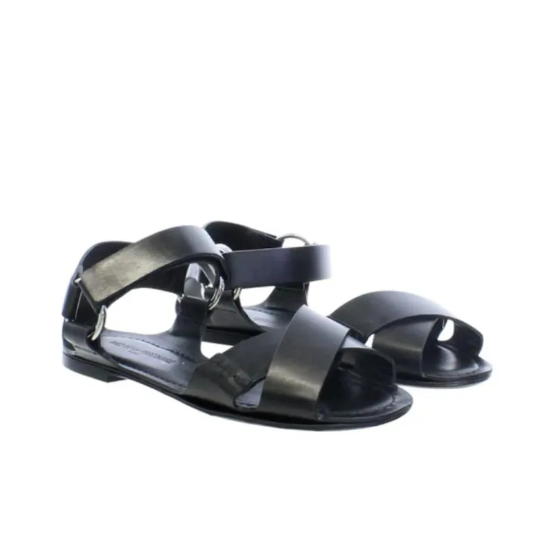 INES DE LA FRESSANGE One Strap Sandals Women's Black-2