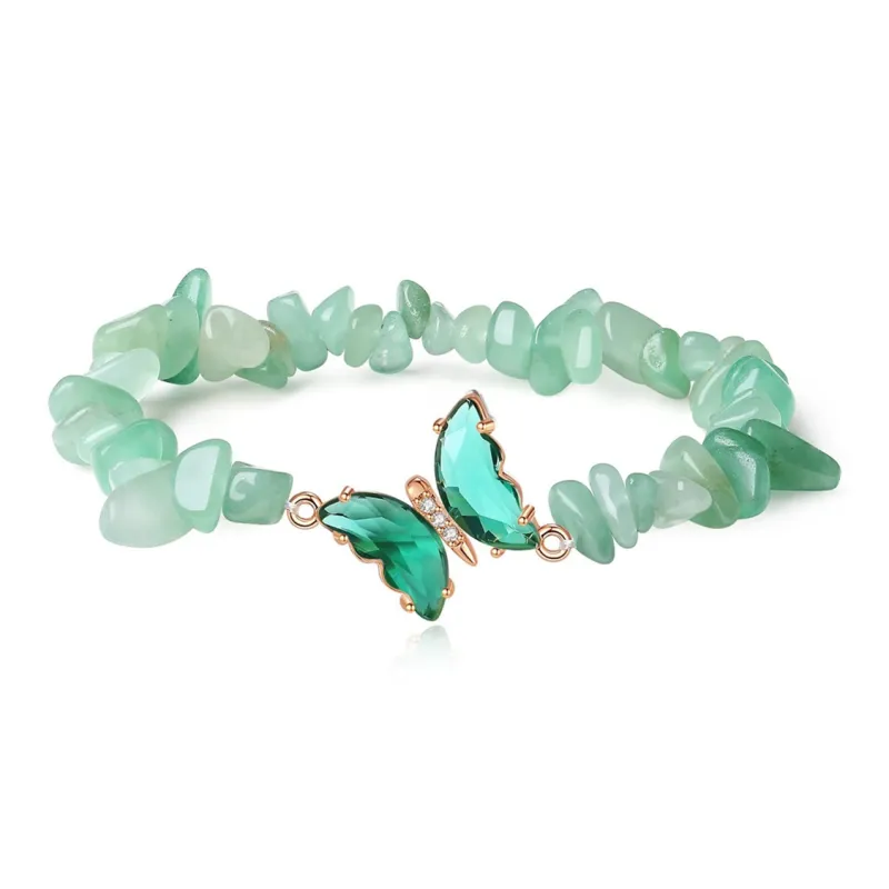 Welcome To The Treasure Aventurine Bracelets Unisex-0