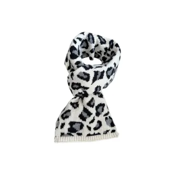 PISHUSHU Acrylic Knit Scarves Unisex
