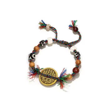 JINGCHENGGOU Agate Star Moon Bodhi Seeds Camel Bone Sandalwood Coconut Shell Beads Bracelets Unisex