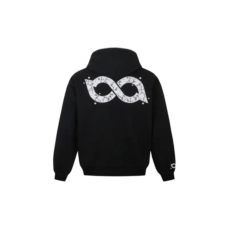 BIPOLAR Sweatshirt Unisex Heather Gray Black-4
