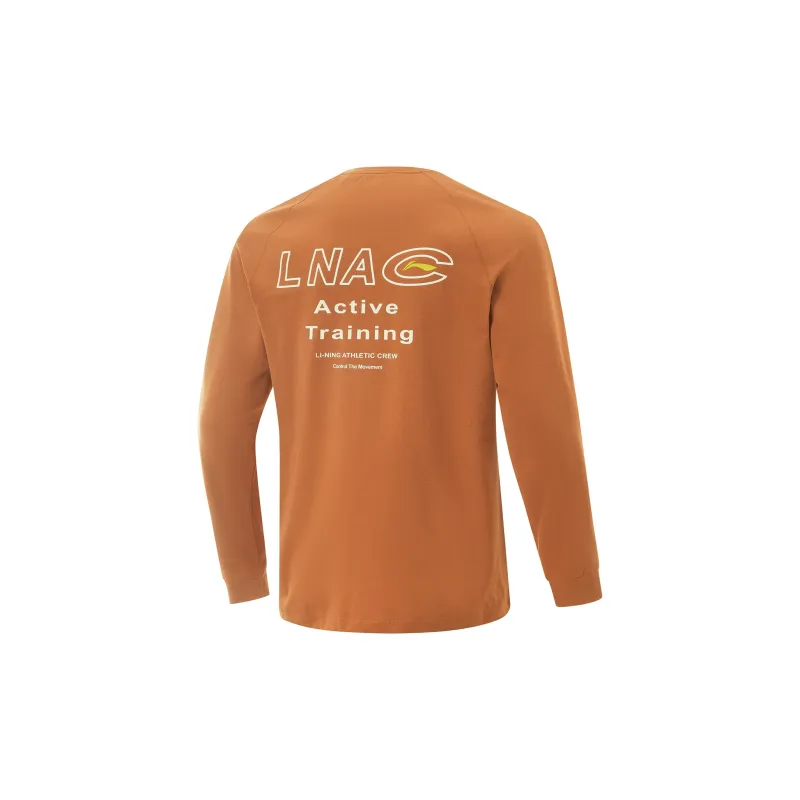 LiNing Cool Tea T Shirt Men's Amber Brown-1