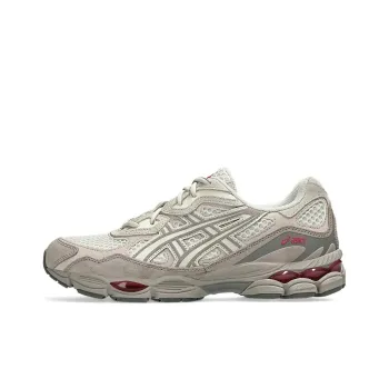 Asics GEL NYC Anti Slip Wear Resistant Low Top Running Shoes Unisex Greige