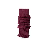 Fall Winter Leg-Shaping Slouch Socks Set (Ancora Red 1 Pack)