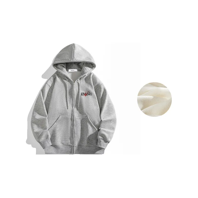 EMINU Cardigan Sweatshirt Coat Unisex-29