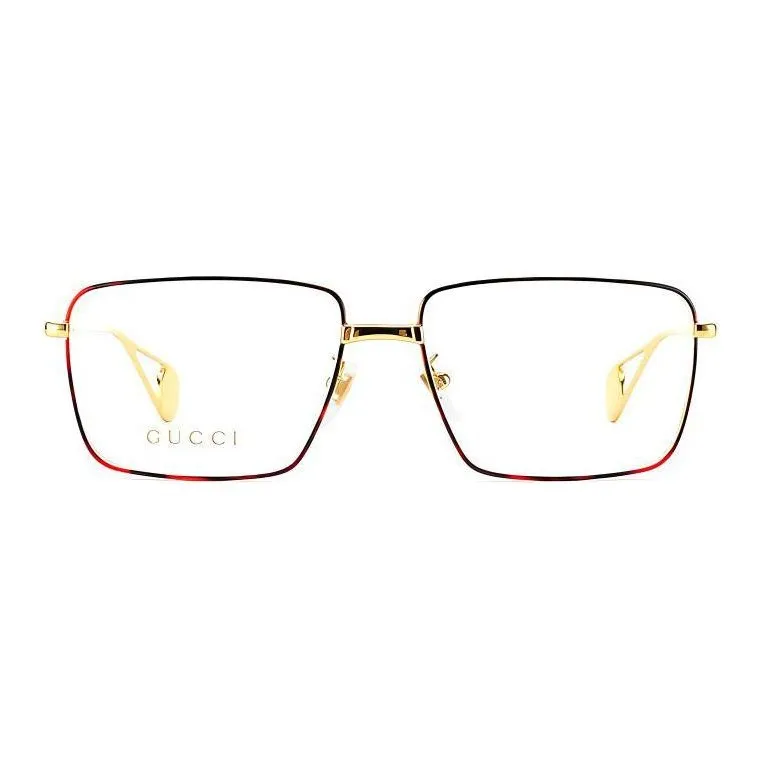 GUCCI Eyeglass Frames Unisex Gold-1