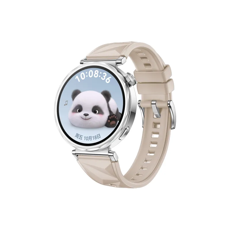 CHRROTA Compatibility Huawei GT5 GT4 Strap Women's Elegant 18mm Silicone Strap Watch Bands-0