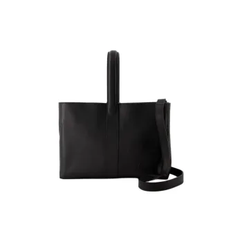 INES DE LA FRESSANGE Calfskin Shoulder Bag, Crossbody Bag, Handbag Women's Black