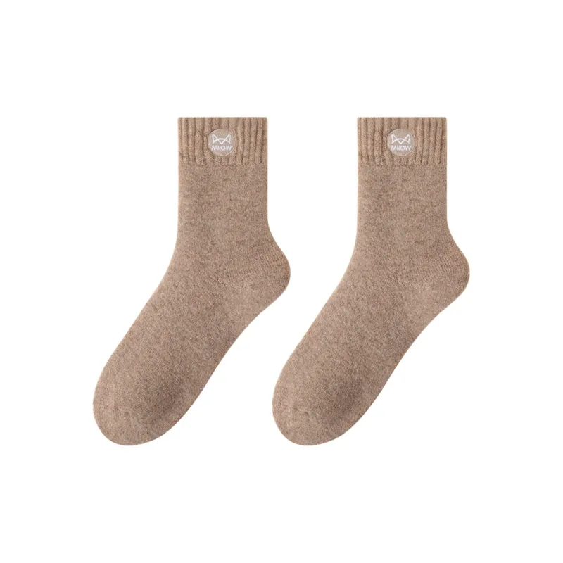 MIIOW Mid Calf Socks Unisex 2 Pack-8
