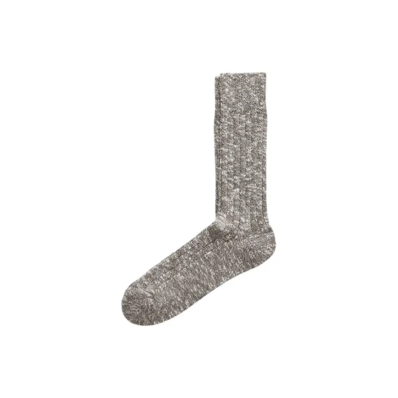 Polo Ralph Lauren SS24 Knee-High Socks Men's 1 Pack Dark Brown-0