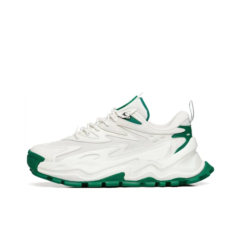 Anta Hot Low Top Casual Shoes Women's White Green-0