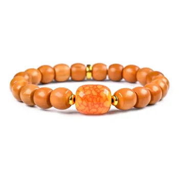 XUWU Monkey Head Walnut Bracelets Unisex